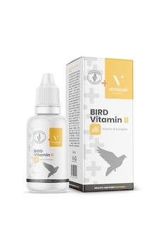 VETDELUXE Bird Vitamin B Likit Kuşlar İçin Sıvı B Vitamini Tüy Dökülmesine Karşı Sıvı Vitamin 30 ml VETDELUXE Bird Vitamin B Likit Kuşlar İçin Sıvı B Vitamini Tüy Dökülmesine Karşı Sıvı Vitamin 30 ml