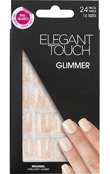Elegant Touch Takma Tırnak Jelly Nails Glimmer Şeftali Elegant Touch Takma Tırnak Jelly Nails Glimmer Şeftali