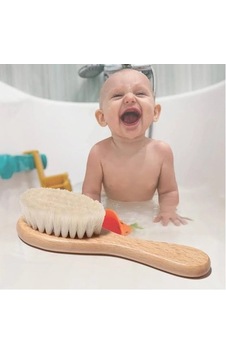 Hubrendy Emin Keçi Kılı Organik Bebek Banyo Tarağı Diğer Hubrendy Emin Keçi Kılı Organik Bebek Banyo Tarağı Diğer