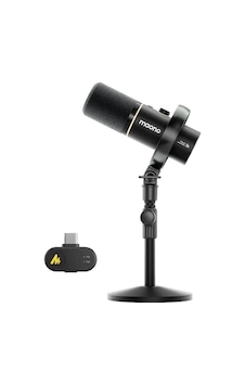 Maono Pd200w Hibrit Kablosuz Dinamik Podcast Mikrofonu Maono Pd200w Hibrit Kablosuz Dinamik Podcast Mikrofonu