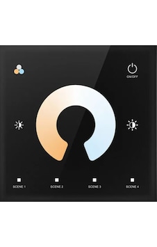 Tw2 1 Zone Cct Duvar Tipi Dokunmatik Kontrol Paneli - Led Dimmer Ve Renk Sıcaklığı Ayarlayıcı Tw2 1 Zone Cct Duvar Tipi Dokunmatik Kontrol Paneli - Led Dimmer Ve Renk Sıcaklığı Ayarlayıcı