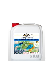 Strong&Clean Cam Temizleyici Ultra Konsantre 1/60 5 KG Strong&Clean Cam Temizleyici Ultra Konsantre 1/60 5 KG