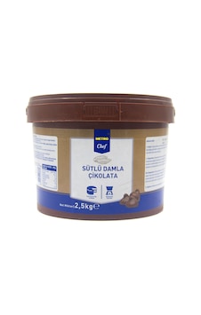 Metro Chef Sütlü Damla Çikolata 2500 G