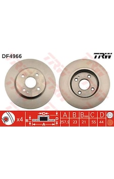 Trw Df4966 Fren Aynası Ön Havalı Mazda 2 1.3 1.4 Mzr-cd 1.5 1.6 Mz-cd 06 Df7133251 Trw Df4966 Fren Aynası Ön Havalı Mazda 2 1.3 1.4 Mzr-cd 1.5 1.6 Mz-cd 06 Df7133251