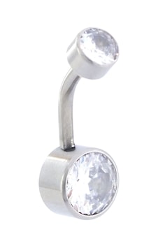 Ferizz 316l Çelik Beyaz Zirkon Taşlı Yuvarlak Model Piercing Prc-209 Beyaz Ferizz 316l Çelik Beyaz Zirkon Taşlı Yuvarlak Model Piercing Prc-209 Beyaz