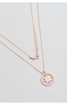 So Chic Çoban Yıldızı 18 Ayar Rose Altın Kaplama 45 CM Gümüş Kolye So Chic Çoban Yıldızı 18 Ayar Rose Altın Kaplama 45 CM Gümüş Kolye