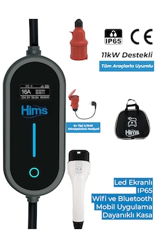 Hims 11kw Ev Tipi Taşınabilir Elektrikli Araç Şarj İstasyonu Hctk-11-ps Hims 11kw Ev Tipi Taşınabilir Elektrikli Araç Şarj İstasyonu Hctk-11-ps