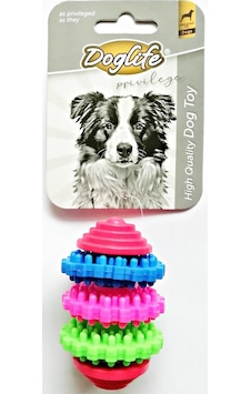 Doglife Tırtıklı 7.5 CM Diş Kaşıma Köpek Oyuncağı