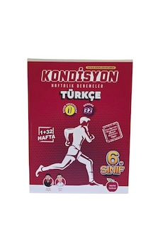 6. Sınıf Kondisyon Haftalık Denemeler Türkçe Video Çözümlü, M... 6. Sınıf Kondisyon Haftalık Denemeler Türkçe Video Çözümlü, M...