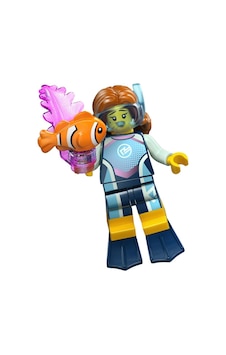 Lego Minifigures 71052 Series 29 : 2.marine Biologist Lego Minifigures 71052 Series 29 : 2.marine Biologist