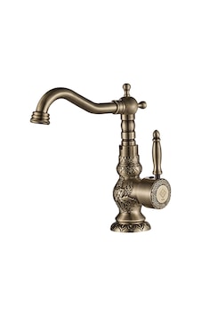 Fkn Rustik Lavabo Bataryası Pvd Antik Fkn Rustik Lavabo Bataryası Pvd Antik