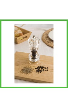 Vaveni Akrilik Tuz Karabiber Baharat Değirmeni Öğütücü 14 Cm Arz Çok Renkli Vaveni Akrilik Tuz Karabiber Baharat Değirmeni Öğütücü 14 Cm Arz Çok Renkli