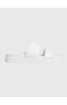 Calvin Klein Flat Slıde Epı Mono, 0k6 Beyaz Kadın Terlik Calvin Klein Flat Slıde Epı Mono, 0k6 Beyaz Kadın Terlik