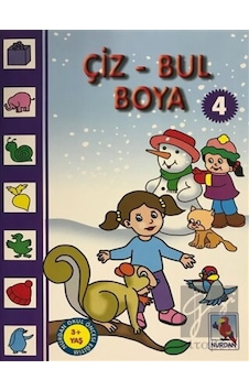 Çiz - Bul Boya 4 Nurdan Yayınları - Nurdan Yayınları Çiz - Bul Boya 4 Nurdan Yayınları - Nurdan Yayınları