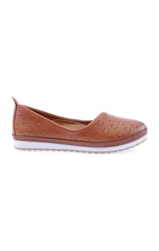 Dgn 503-1-22y Kadin Lazer Baslkili Comfort Ayakkabi Taba Dgn 503-1-22y Kadin Lazer Baslkili Comfort Ayakkabi Taba