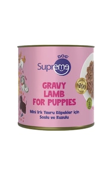 Supreme Dog Sos İçinde Kuzulu Mini Irk Yavru Köpek Konservesi 200 G Supreme Dog Sos İçinde Kuzulu Mini Irk Yavru Köpek Konservesi 200 G