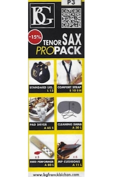 Bg Bgp3 Tenor Saksafon Pro Paket