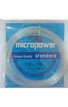 Mıcropower Standard 100mt Byz Poşet Misina 0,30mm