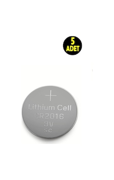 5 Adet 3 Volt Cr2016 Lityum Para Pil Dl2016 Cr 2016 Bios-kepenk-kumanda Terazi Düğme Lithum Pili 5 Adet 3 Volt Cr2016 Lityum Para Pil Dl2016 Cr 2016 Bios-kepenk-kumanda Terazi Düğme Lithum Pili