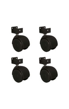 Büyük Plastik U-sunta - 50mm 35x30 Hks132 - 4 Adet Abanoz Büyük Plastik U-sunta - 50mm 35x30 Hks132 - 4 Adet Abanoz