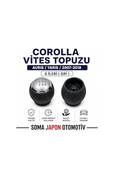 Corolla 2007 2018 6 İleri Auris Yaris Gri Vites Topuzu Corolla 2007 2018 6 İleri Auris Yaris Gri Vites Topuzu