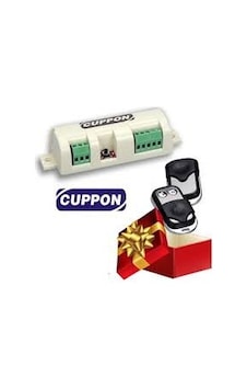 Cuppon Otomatik Kepenk Alıcı 2 Adet Kumanda Paket Panjur  Garaj