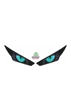 Rks R250 2023 - 2024 Uyumlu Far Sticker Mavi Göz Standart Rks R250 2023 - 2024 Uyumlu Far Sticker Mavi Göz Standart