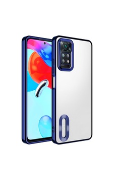 Xiaomi Redmi Note 11 Pro 5g Kılıf Kamera Korumalı Logo Gösteren Zore Omega Kapak Lacivert Xiaomi Redmi Note 11 Pro 5g Kılıf Kamera Korumalı Logo Gösteren Zore Omega Kapak Lacivert