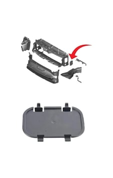 F20-f30-f34 Ön Panel Hava Kanal Kapağı 2012-2016 51747390255