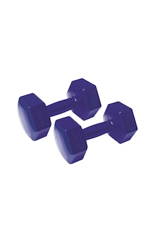 Busso CMt-50 Köşeli Plastik Dambıl Set 5 KG x 2 Adet