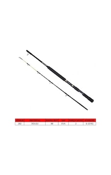 Captain 1433 Master Fisher 2 Parça Dolgu Vidalı Tekne Kamışı 12Lb