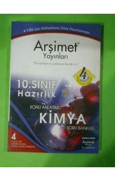 10.Sınıf Kimya Hazırlık Konu Anlatımlı Soru