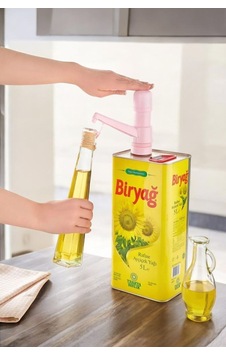 Sıvı Yağ Pompası Pratik Kullanışlı Zeytinyağı Ayçiçek Yağı Yağ Pompası Teneke Pompası Renkli - 656071302 Renkli