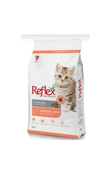 Reflex Kitten Tavuk Etli Pirinçli Yavru Kedi Maması 2 KG Reflex Kitten Tavuk Etli Pirinçli Yavru Kedi Maması 2 KG