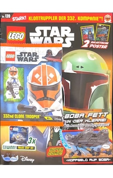 Lego Star Wars Aylık Dergi Nr.139 - 332th Clone Trooper Figür - Almanca Lego Star Wars Aylık Dergi Nr.139 - 332th Clone Trooper Figür - Almanca