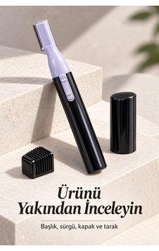 Sakal Bıyık Düzeltici İnce Gövdeli Ve Kaş Taraklı - Lisinya Sakal Bıyık Düzeltici İnce Gövdeli Ve Kaş Taraklı - Lisinya