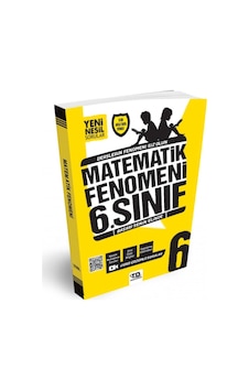 Tandem 6Sınıf Matematik Fenomeni Yeni Nesil Soru Bankası