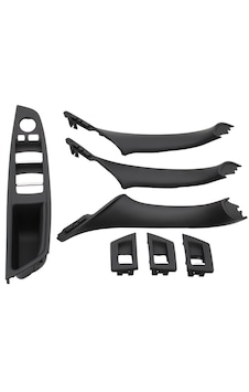 Bmw 5 Serisi F10 2010-2017 Uyumlu 7 Parça Kapı Kol Kaplama Seti Siyah Renk Sıfır İthal Ürün Bmw 5 Serisi F10 2010-2017 Uyumlu 7 Parça Kapı Kol Kaplama Seti Siyah Renk Sıfır İthal Ürün
