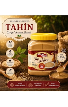 Sabıroğlu Bozkır Tahini 1 KG Sabıroğlu Bozkır Tahini 1 KG