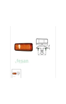 Saba 3001-m001y3 Çamurluk Sinyal Saba Çamurluk Sinyal Camı