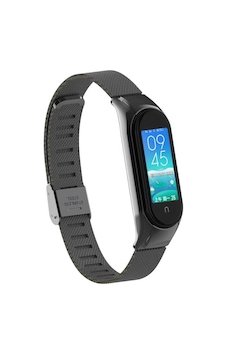 Xiaomi Mi Band 5 Uyumlu Krd-06 Metal Omsy Kordon-siyah Xiaomi Mi Band 5 Uyumlu Krd-06 Metal Omsy Kordon-siyah
