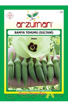 Arzuman Sultani Bamya Tohumu 25 G 375 Adet Arzuman Sultani Bamya Tohumu 25 G 375 Adet