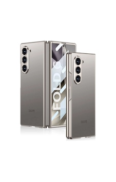 Samsung Uyumlu Galaxy Z Fold 6 Kılıf Titanyum Metal Tasarımlı Zore Kıpta Caz Kapak Titanyum-Gri Samsung Uyumlu Galaxy Z Fold 6 Kılıf Titanyum Metal Tasarımlı Zore Kıpta Caz Kapak Titanyum-Gri