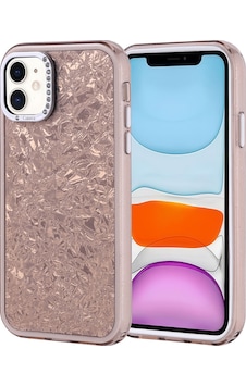 Apple Uyumlu iPhone 11 Kılıf Taşlı Tasarımlı Kapi Kapak Gold Apple Uyumlu iPhone 11 Kılıf Taşlı Tasarımlı Kapi Kapak Gold
