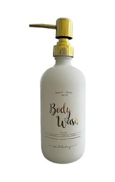 Beyaz Cam Duş Jeli Şişesi - 500 Ml Body Wash Beyaz Beyaz Beyaz Cam Duş Jeli Şişesi - 500 Ml Body Wash Beyaz Beyaz