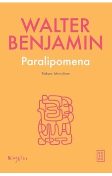 Paralipomena - Walter Benjamin - Ketebe Paralipomena - Walter Benjamin - Ketebe