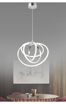 Jüpiter 4'lü Led Avize 1096-u59-9s-ız Krom Jüpiter 4'lü Led Avize 1096-u59-9s-ız Krom