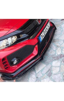 Honda Civic Fc5 Typer 3 Parça Ön Lip