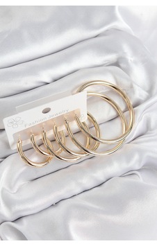 Pirinç Halka Model Gold Renk Kadın Set Küpe Gümüş Pirinç Halka Model Gold Renk Kadın Set Küpe Gümüş