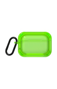 Apple Uyumlu AirPods Pro 2 Kılıf Saydam Jelly Tasarımlı Youngkit Candy Serisi Kılıf Yeşil